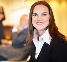 image of business woman